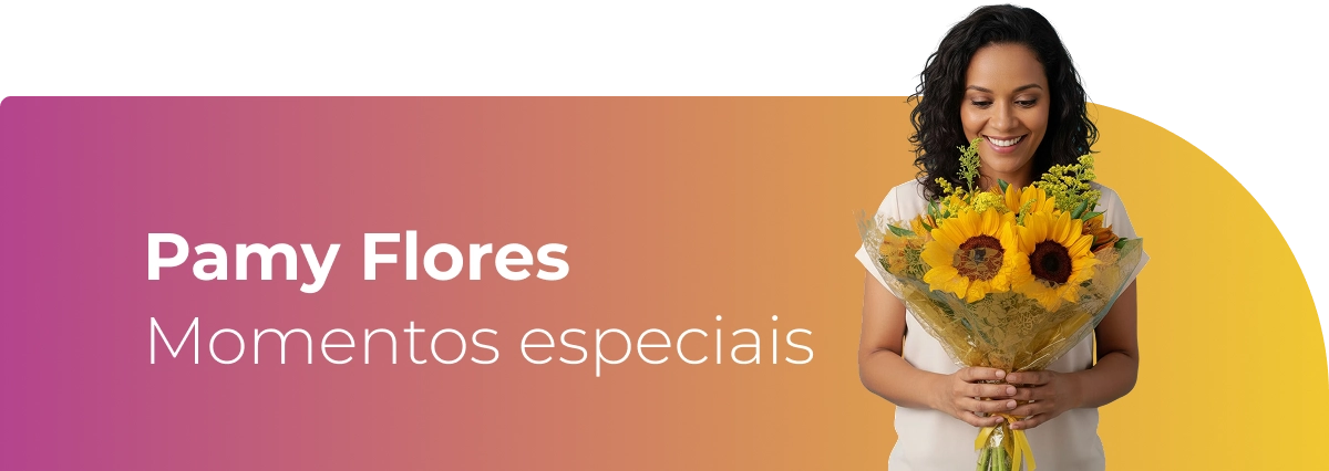 floricultura em joinville - Banner pamy flores
